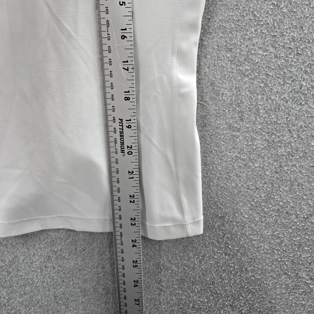 Lululemon Women Tank Top 4 White Activewear Strap Free To Be READ